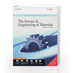 The Science and Engineering of Materials with MindTap by FISHER * Book-9789386858153