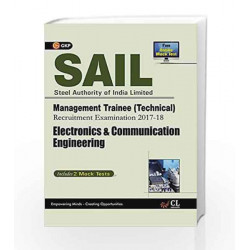 SAIL Electronics & Communication Engineering Management Trainee (Technical) 2017-18 by GKP Book-9789386860118