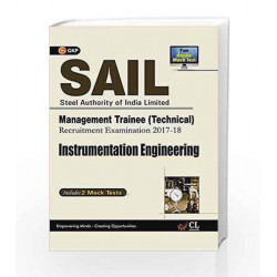 SAIL Instrumentation Engineering Management Trainee (Technical) 2017-18 by GKP Book-9789386860156