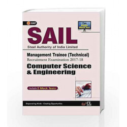 SAIL Computer Science &  Engineering Management Trainee (Technical) 2017-18 by GKP Book-9789386860163