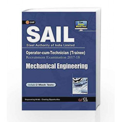 SAIL Mechanical Engineering Operator cum Technician (Trainee) 2017-18 by GKP Book-9789386860217
