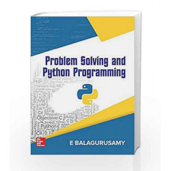 Problem Solving and Python Programming by Balagurusamy Book-9789387067011