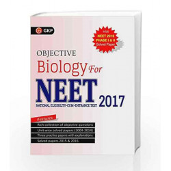 Objective Biology for NEET 2017 by GKP Book 9789351450139