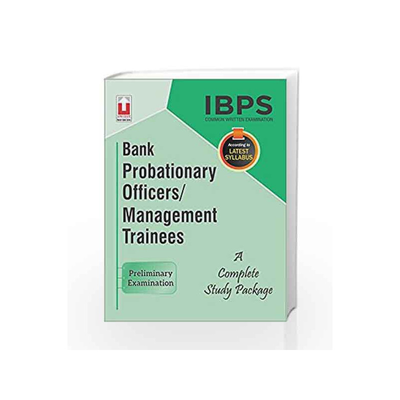 IBPS CWE Bank Probationary Officers/Management Trainees Guide Preliminary Examination English by Unique Research Academy