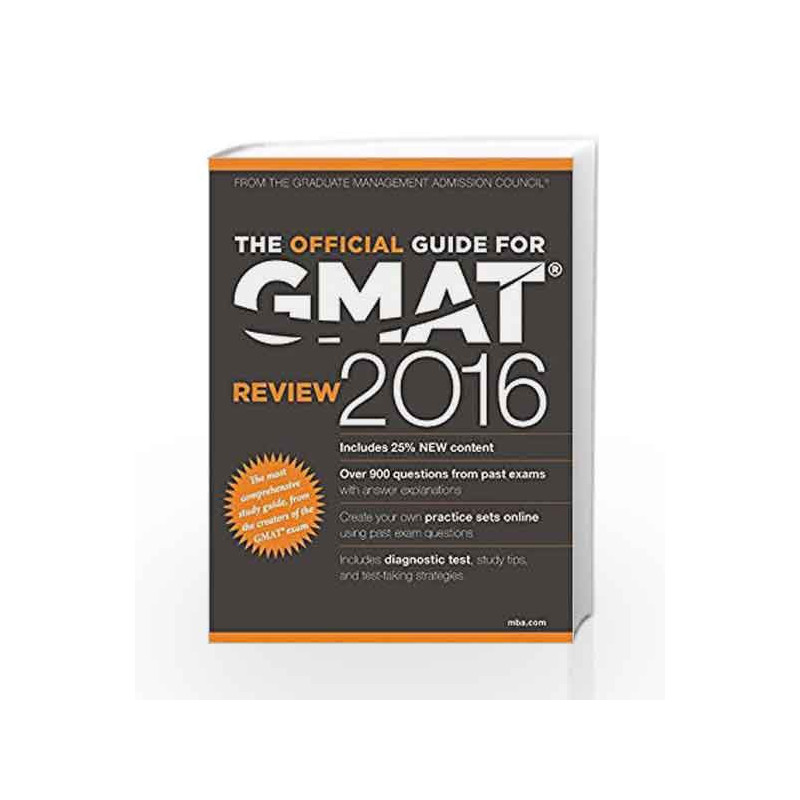 The Official Guide for GMAT Review 2016 with Online Question Bank and Exclusive Video (Old Edition) by GMAC