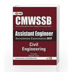 CMWSSB Chennai Metropolitan Water Supply and Sewerage Board Civil Engineering (Assistant Engineer) 2017 by GKP Book
