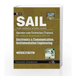 SAIL Electronics & Communication, Instrumentation Engineering Operator cum Technician (Trainee) 2017-18 by GKP Book