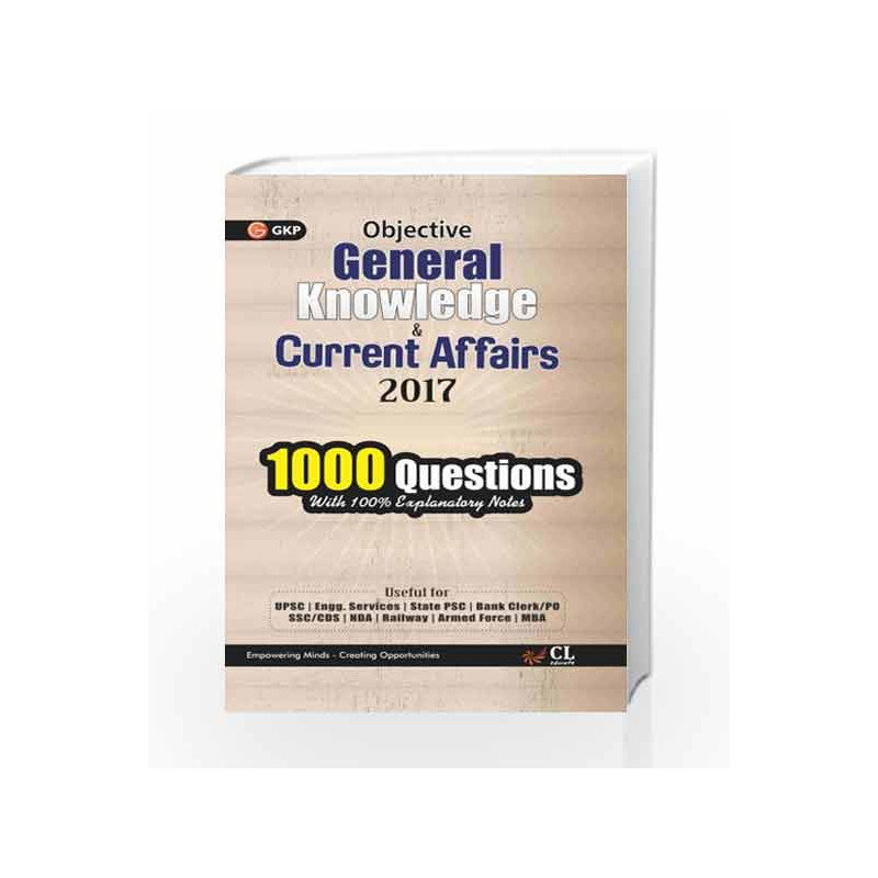 Objective General Knowledge & Current Affairs by GKP Book-9789351448815