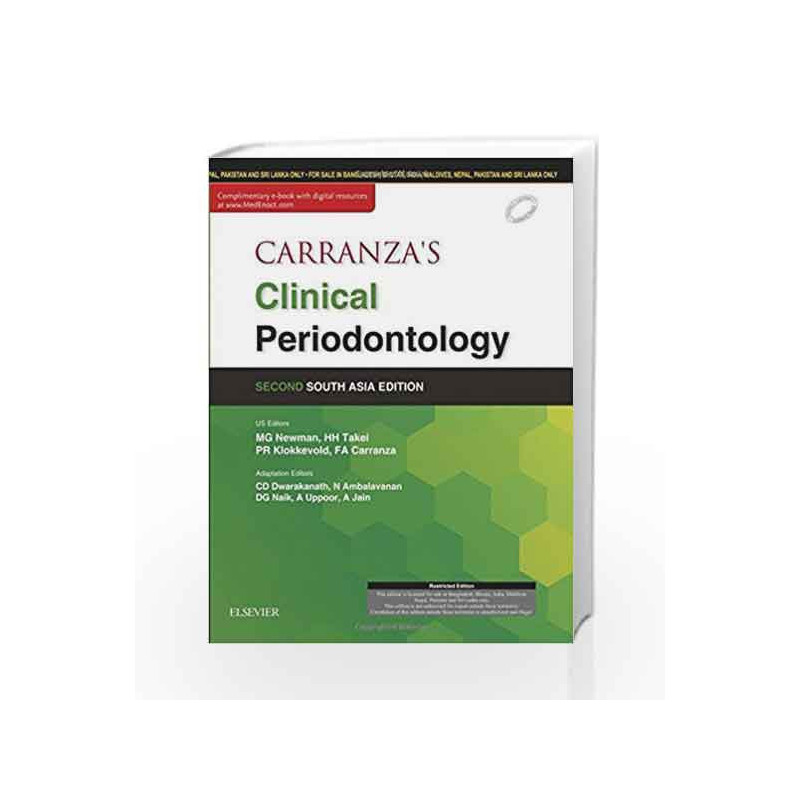 Carranza's Clinical Periodontology by C D Dwarakanath Book-9788131244500