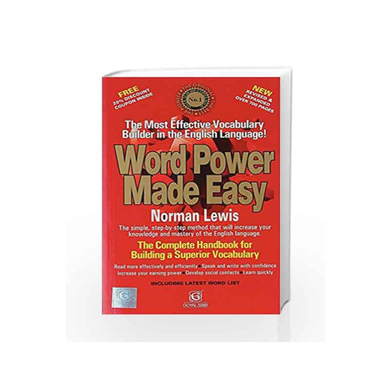 Word Power Made Easy by  Book-9788183071000