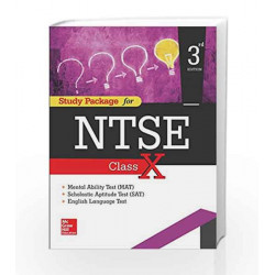 Study Package For NTSE Class X by Mc graw hill Book-9789385965289