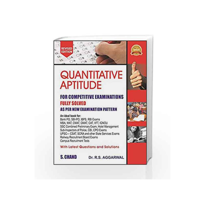 Quantitative Aptitude for Competitive Examinations by  Book-9789352534029