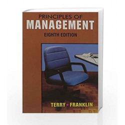 Principles Of Management by Terry Book-9788185386133
