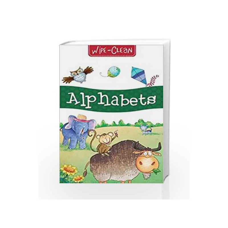 Alphabets - Wipe & Clean (Board Book) by Pegasus Team Book-9788131935484
