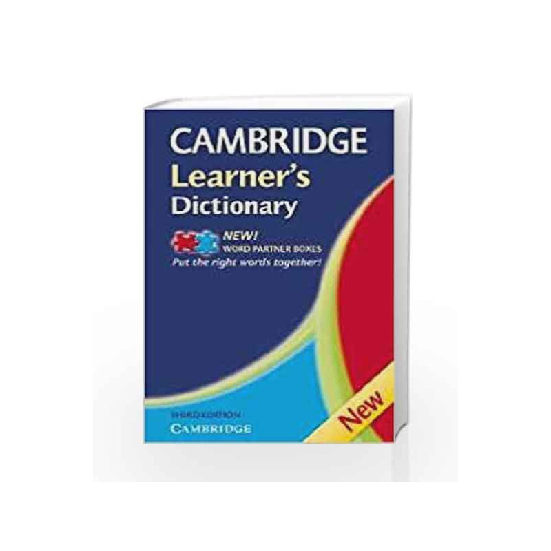 Cambridge Learners Dictionary Book Only by Cambridge Book-9780521714952