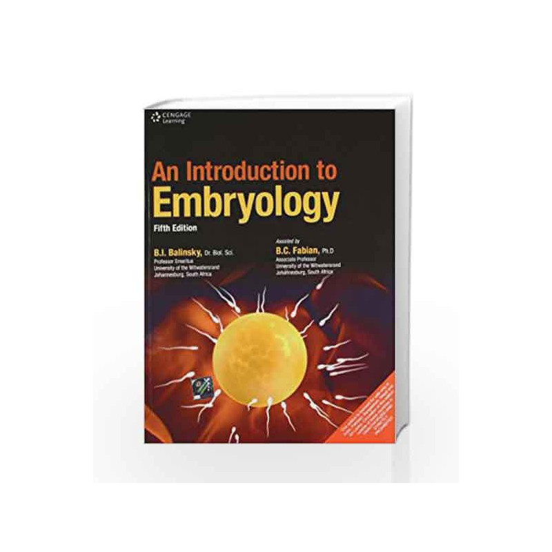 An Introduction to Embryology by B.I. Balinsky Book-9788131517499