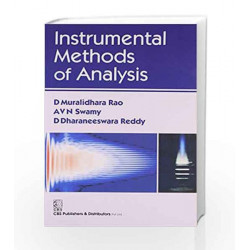 Instrumental Methods of Analysis by Muralidhara Rao Book-9788123923277