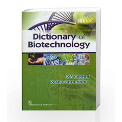 Dictionary of Biotechnology Pb by Sengar Book-9788123924502