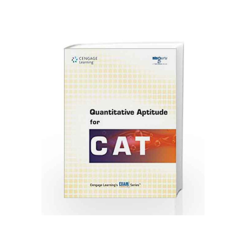Quantitative Aptitude for CAT by MbaGuru Book-9788131514474