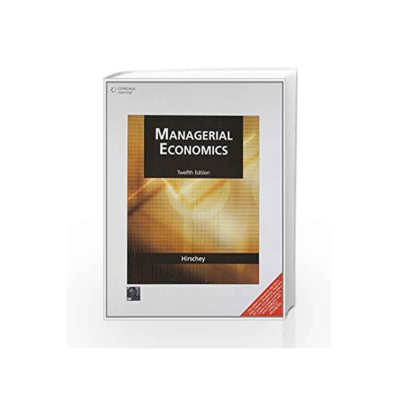 Managerial Economics by Mark Hirschey Book-9788131519424