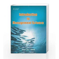 Introduction to Management Science by P. Vijay Kumar Book-9788131517109