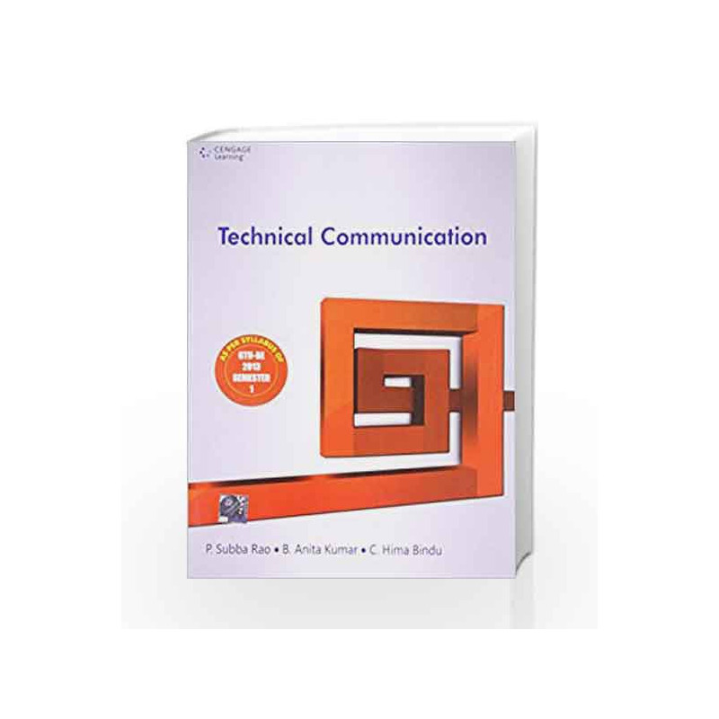 Technical Communication by P. Subba Rao Book-9788131519561