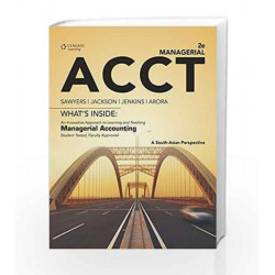 Managerial ACCT by Ravinder K. Arora Book-9788131525302