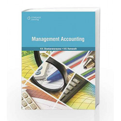 Management Accounting by H.V. Shankaranarayana Book-9788131525548