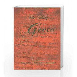 The Holy Geeta: 1 by CHINMAYANANDA Book-9788175970748