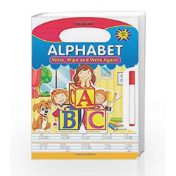 Write, Wipe and Write Again - Alphabets by Dreamland Publications Book-9789350896556
