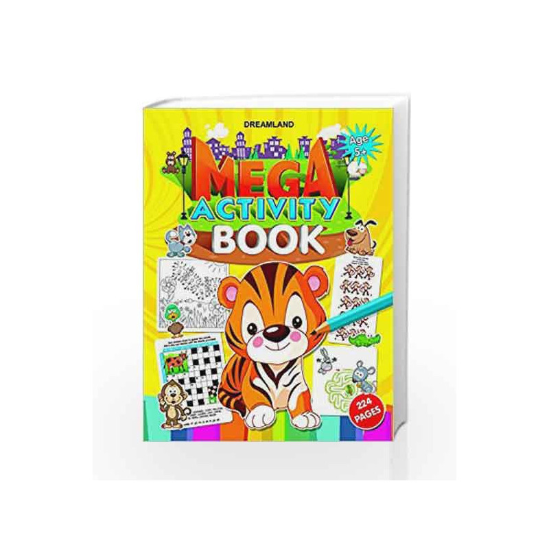 Mega Activity Book by Dreamland Publications Book-9789350899670