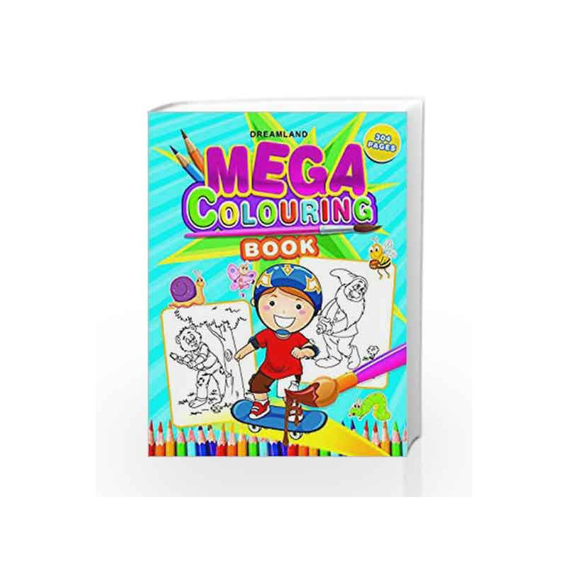 Mega Colouring Book by NA Book-9789350891810