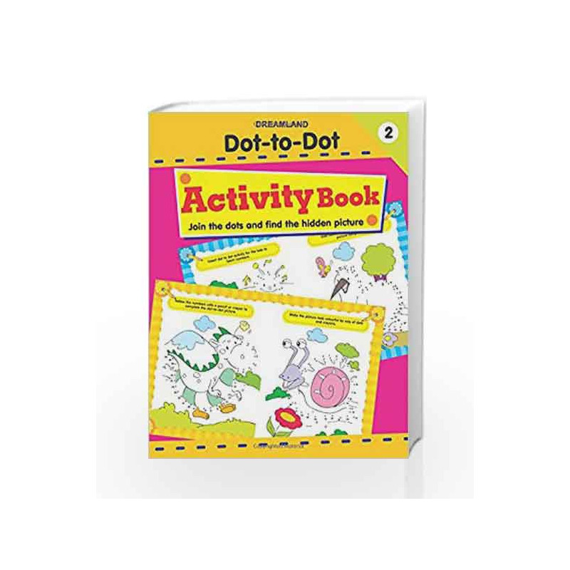 Dot-to-Dot Activity Book 2 by Dreamland Publications Book-9781730176111