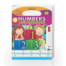 Write, Wipe and Write Again - Numbers by Dreamland Publications Book-9789350896563
