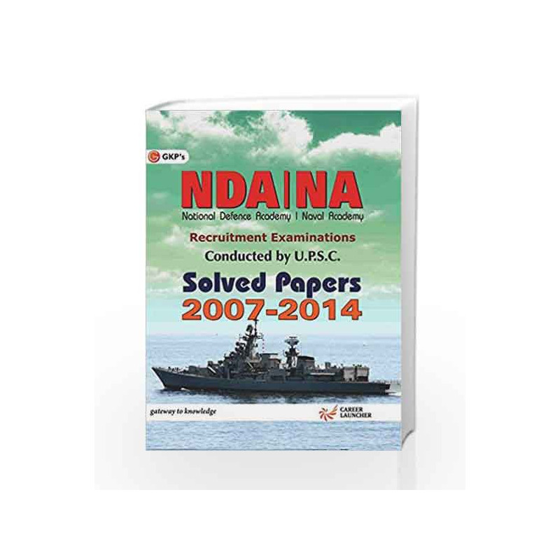 NDA - NA Solved Paper 2007-2014 by GKP Book-9789351444275