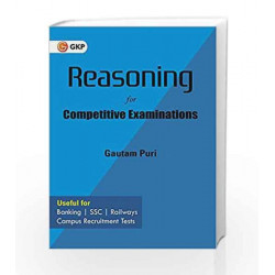 Reasoning for Competitive Examinations by Gautam Puri Book-9789386309303