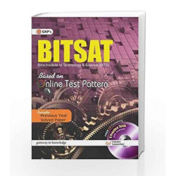 BITSAT Online Test For Admission to: Birla Institute of Technology Includes Solved Paper by GKP Book-9789351447443