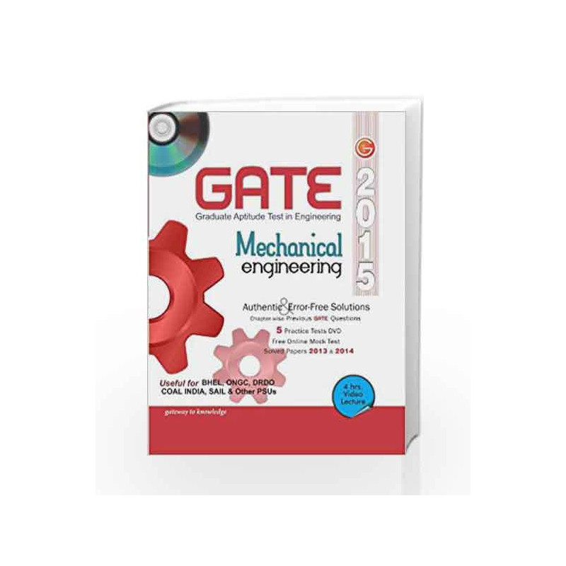 GATE Guide Mechanical Engineering 2015 by GKP Book-9789351441878