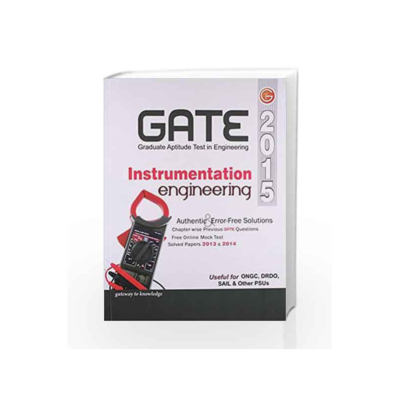 GATE Instrumentation Engineering 2015 by GKP Book-9789351441915
