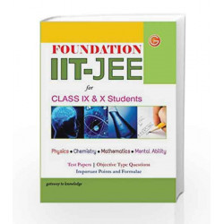 Foundation IIT - JEE for Class 9th & 10th by GKP Book-9789351442561