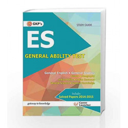 UPSC ES GENERAL ABILITY TEST ( INCLUDES SOLVED PAPERS 2014-2015) by GKP Book-9789351446705