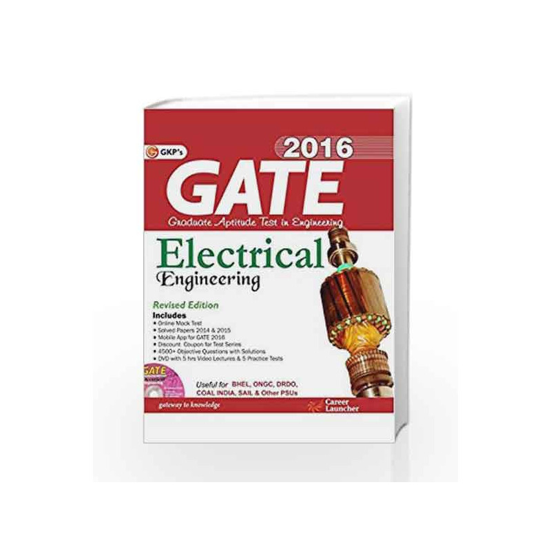 GATE Guide Electrical Engineering 2016 by GKP Book-9789351444930