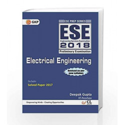 UPSC ESE 2018 Electrical Engineering by GKP Book-9789386309556