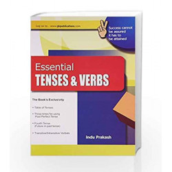 Essential Tenses & Verbs by GKP Book-9788183554350