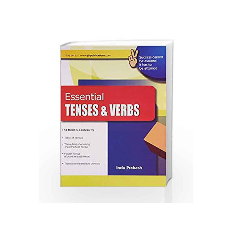 Essential Tenses & Verbs by GKP Book-9788183554350