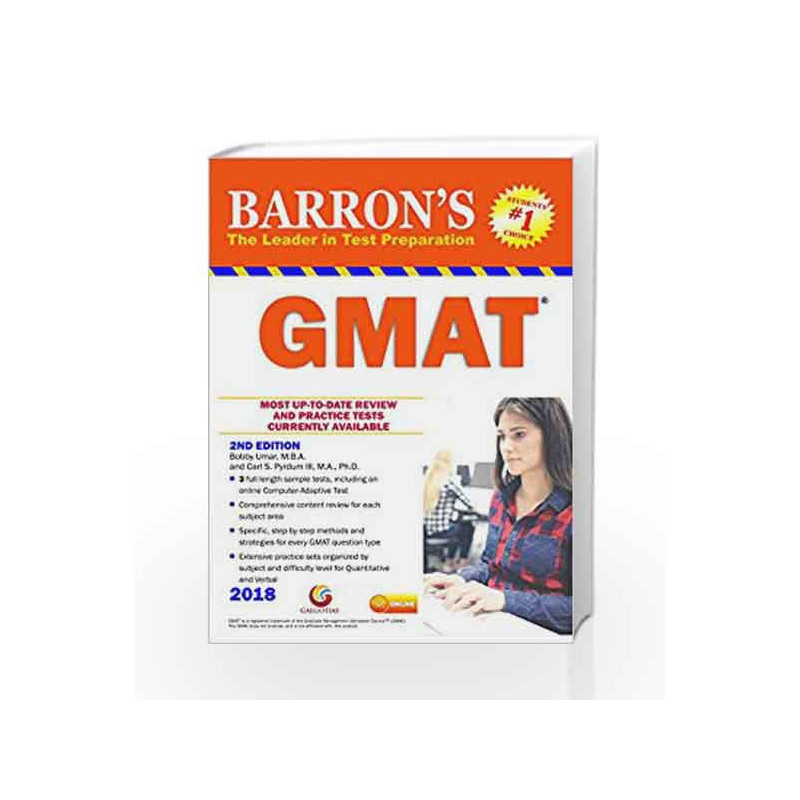 Barrons GMAT 2nd edition by Bobby Umar Book-9788175157804
