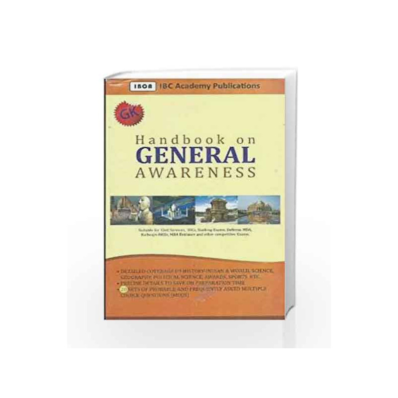 Handbook on General Awareness by Domain Expert Book-9788192649535