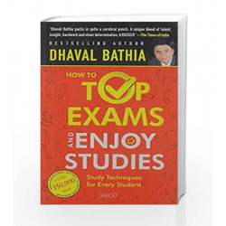 How to Top Exams & Enjoy Studies by Dhaval Bathia Book-9788179921333