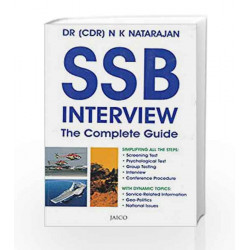 SSB Interview: The Complete Guide by Dr. N.K. Natarajan Book-9788184955699
