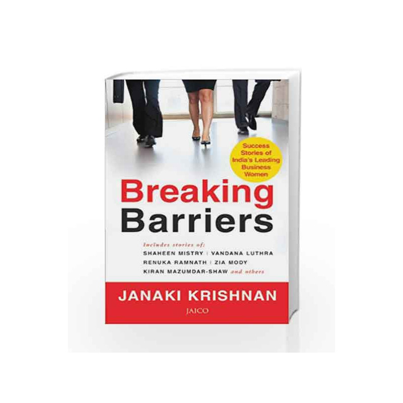 Breaking Barriers by Janaki Krishnan Book-9788184953954